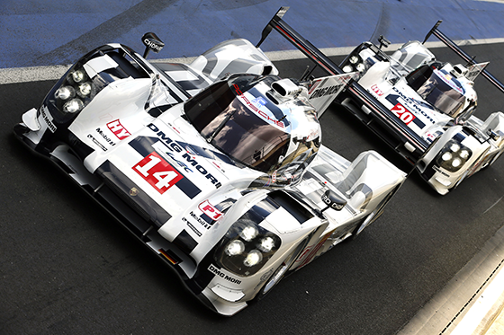 FH Aux c t s de Porsche aux 24 Heures du Mans